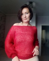 Джемпер "Паутинка" от Анны Русановской