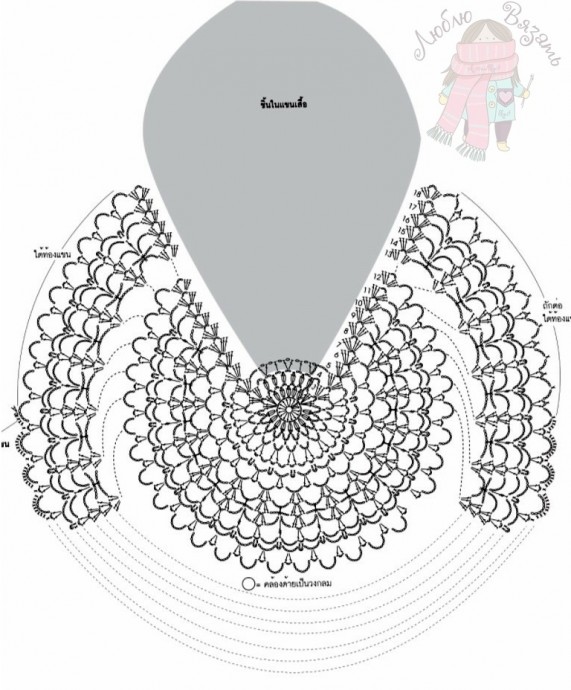 Очень кретивная ажурная туничка 2 Очень кретивная ажурная туничка 2