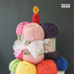 Очень правильный тортик для рукодельницы