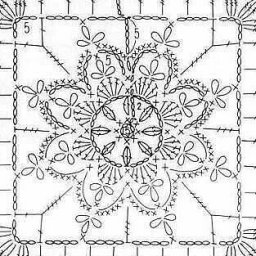 Подборка шикарных мотивов для вязания крючком