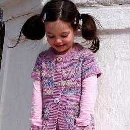 Удобный жакетик для девочки