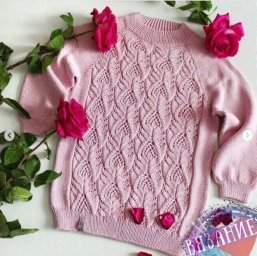 Вяжем летний джемпер «Соблазн»