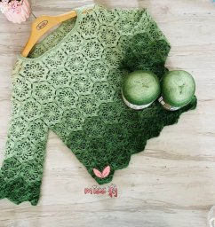 Ажурная кофта из мотивов: когда вязание становится искусством