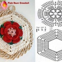 Идеи для прихваток, вяжем крючком