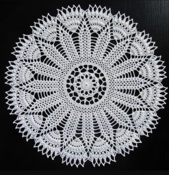 Красивая салфеточка крючком