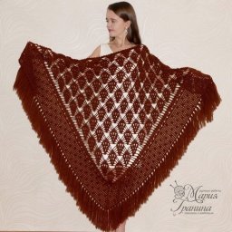 Роскошная авторская шаль