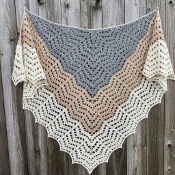 Шаль крючком