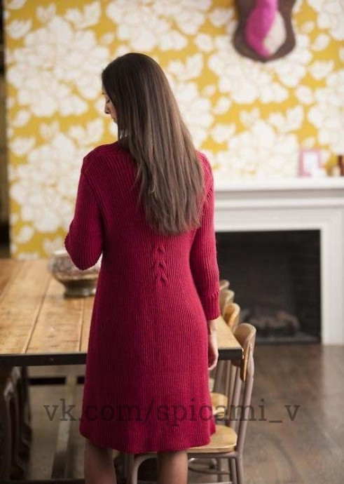 Кардиган спицами