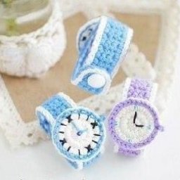 Вяжем детские часики