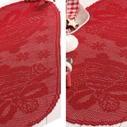 Вяжем дорожку "Новогодний колокольчик"