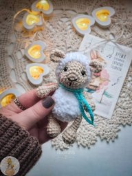 Овечка крючком