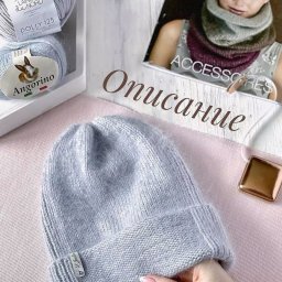 Шапка спицами