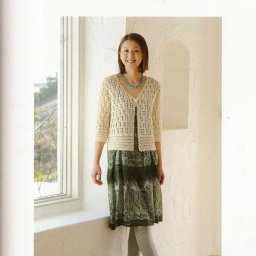 Жакет крючком