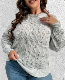 Джемпер спицами. Схема узора