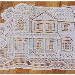 Филейное вязание как особый вид искусства