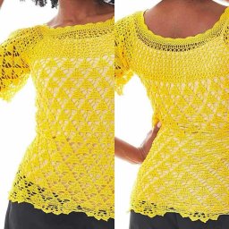 Яркий солнечный топ!