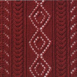 Красивый узор спицами