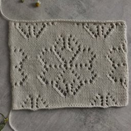 Узор спицами