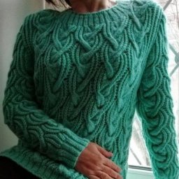 Узор спицами