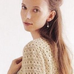 Женственный жакет крючком