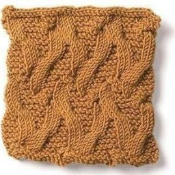 Красивый узор "Змеи на песке"