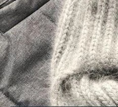 Шапка-ушанка из бобинной ангоры