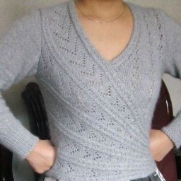 Джемпер спицами