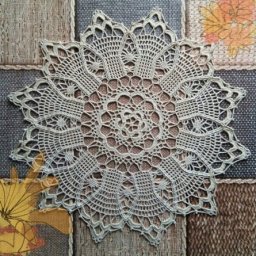 Великолепная салфетка крючком