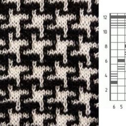 Ленивые жаккарды спицами