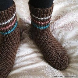 Носки на 2-х спицах