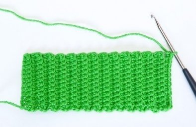 Вяжем резинку крючком