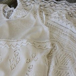 Роскошные узоры спицами