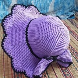 Шикарная шляпа крючком