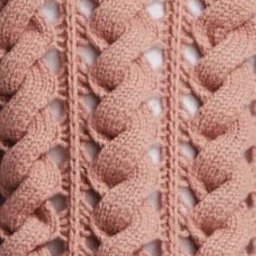 Узор спицами