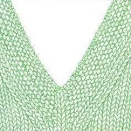 Варианты вязаной горловины