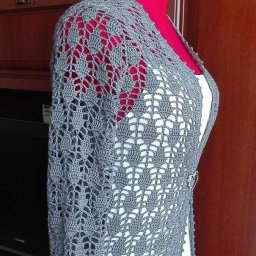 Жакет крючком