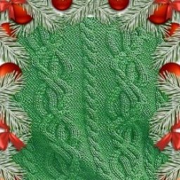 Арановый узор спицами в копилку мастерицы