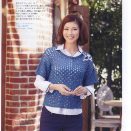 Красивый жилет спицами