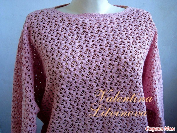 Туника крючком