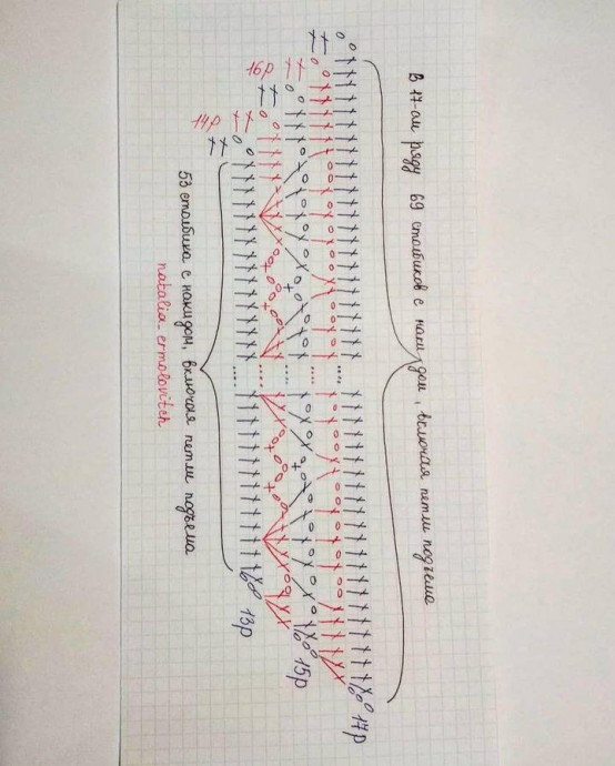 Брусничный бактус крючком Брусничный бактус крючком