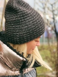 Шапка спицами