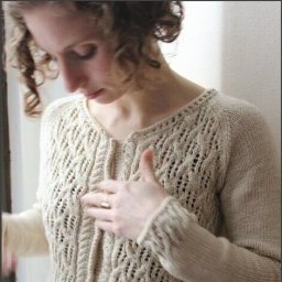 Узор спицами