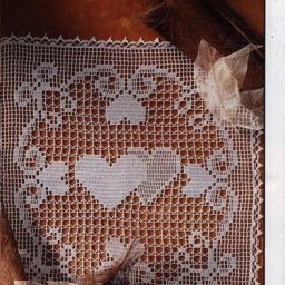 Ажурная салфетка крючком