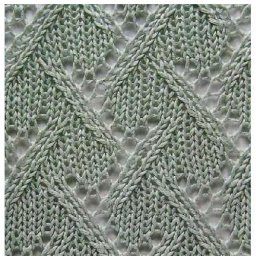 Изысканный узор для вязания спицами