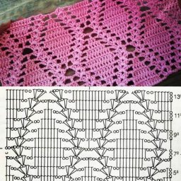 Оригинальный узор крючком