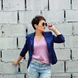 Майка-топ спицами. Описание.