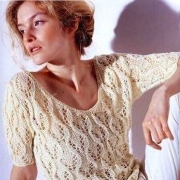 Узор спицами