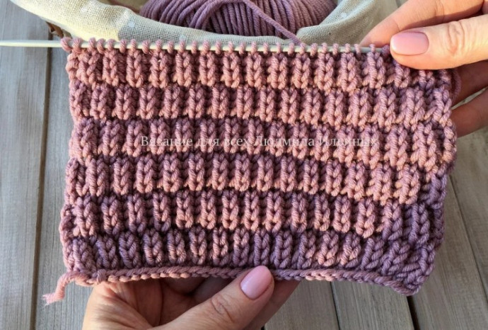 Подборка узоров спицами