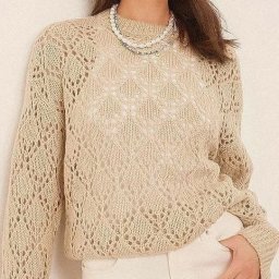 Джемпер спицами