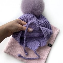 Как связать ушки для красивой шапки-ушанки